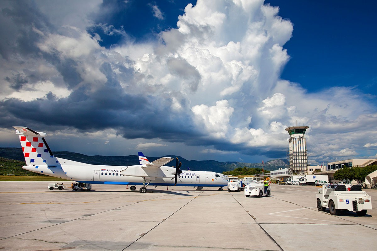 L’aéroport de Split